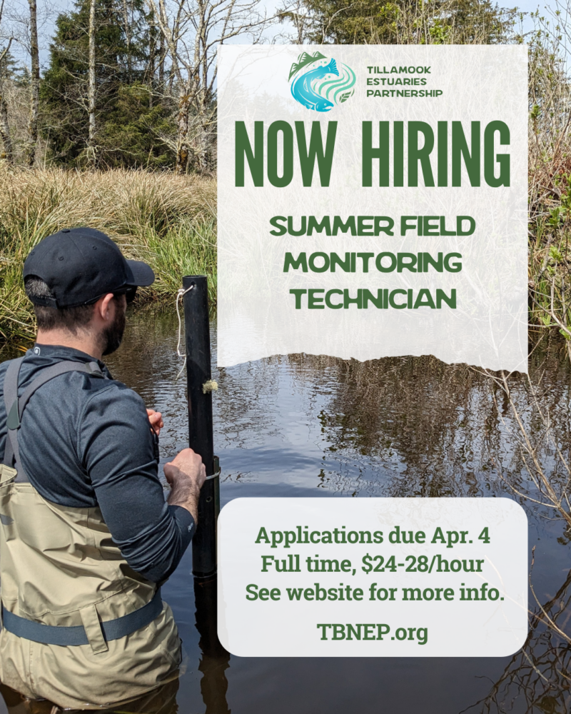 Job Postings Summer Field monitoring Technician 2025